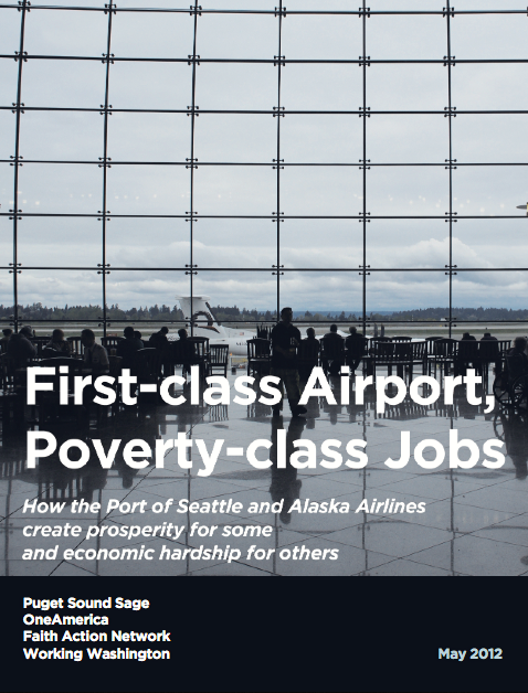 First Class Airport, Poverty Wage Jobs